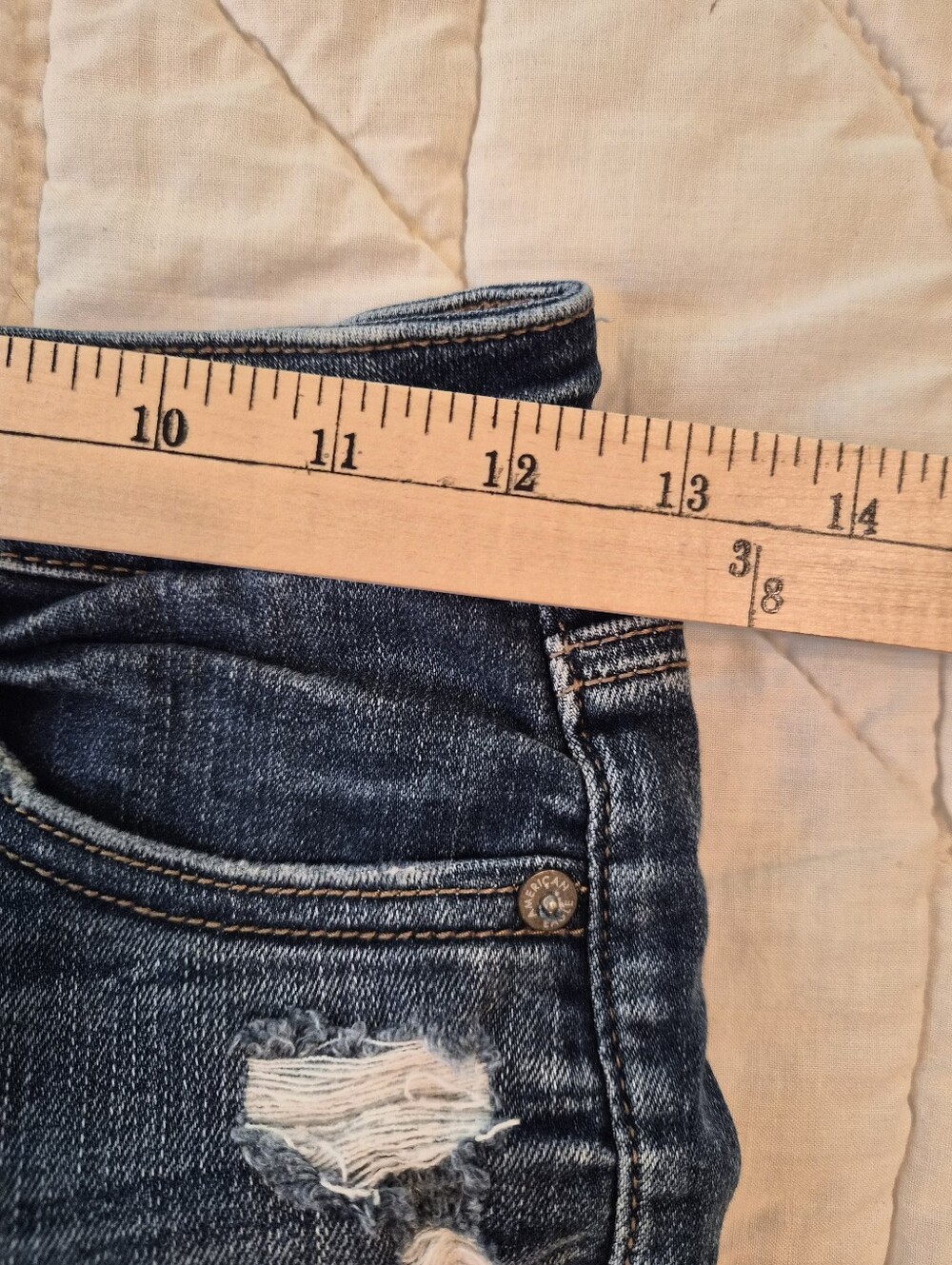 Bundle -American Eagle Distressed Shorts -2 for one price - Size 2 - Picture 15 of 16
